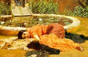 John William Godward Dolce Far Niente oil painting artist